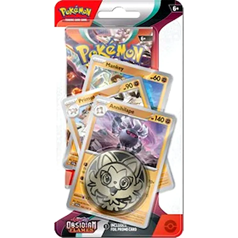 POKEMON USA Pokémon TCG: Scarlet Violet - Obsidian Flames Premium Checklane Blister Annihilape (Pokemon USA)