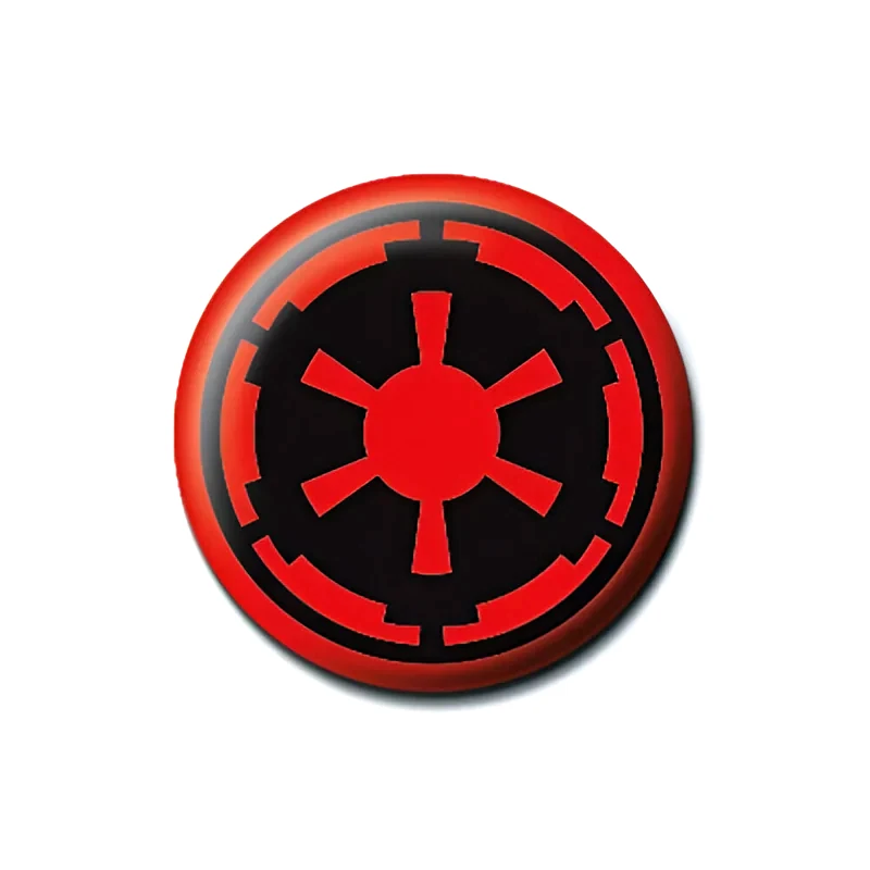 PYRAMID Κονκάρδα Pyramid Star Wars Empire Logo - Κόκκινο/Μαύρο