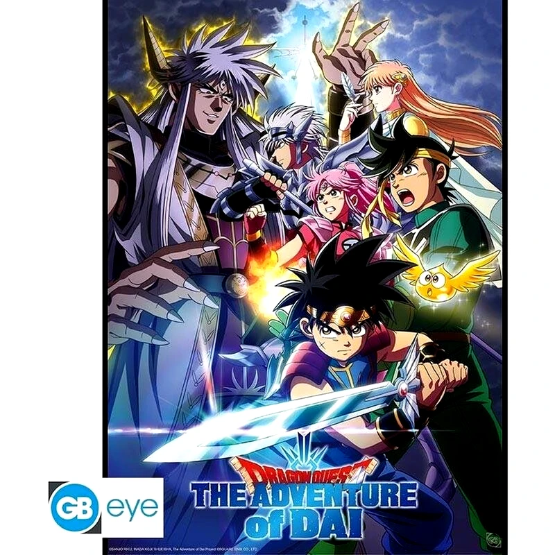 GBEYE Αφίσα Dragon Quest Dai - Dais Group Vs Vearn Κάθετη 52x38 cm