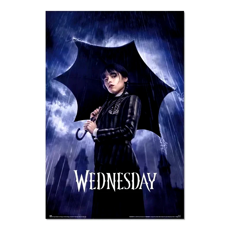 GRUPOERIK Αφίσα Wednesday - Umbrella Κάθετη 61x91 cm
