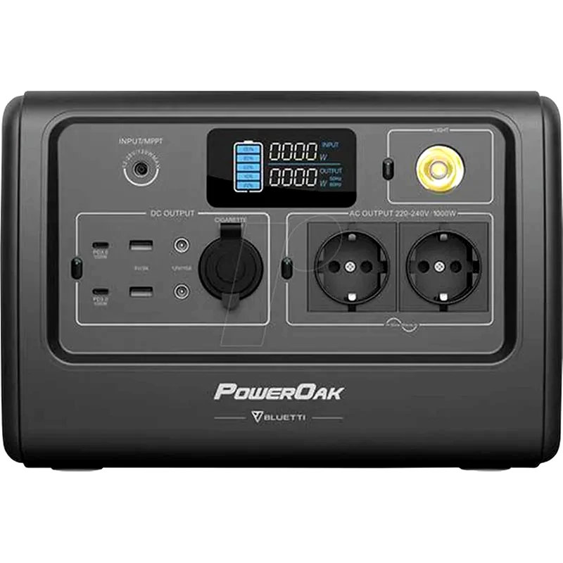 BLUETTI Bluetti Power Station EB70 Χωρητικότητας 716Wh - Μαύρο