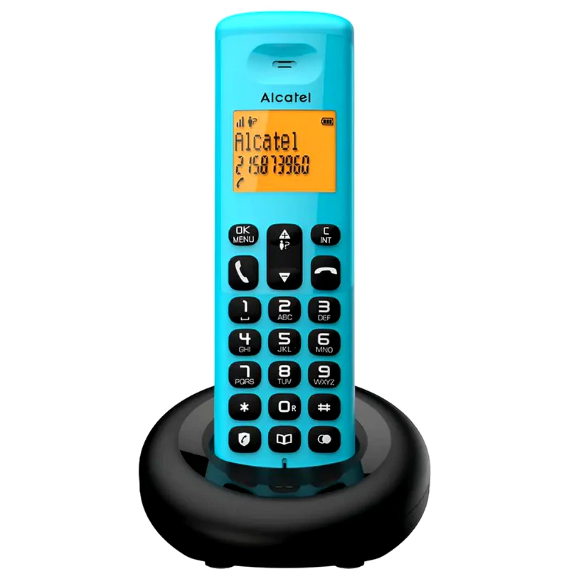 ALCATEL Ασύρματο Τηλέφωνο Alcatel E160 EWE - Μπλε
