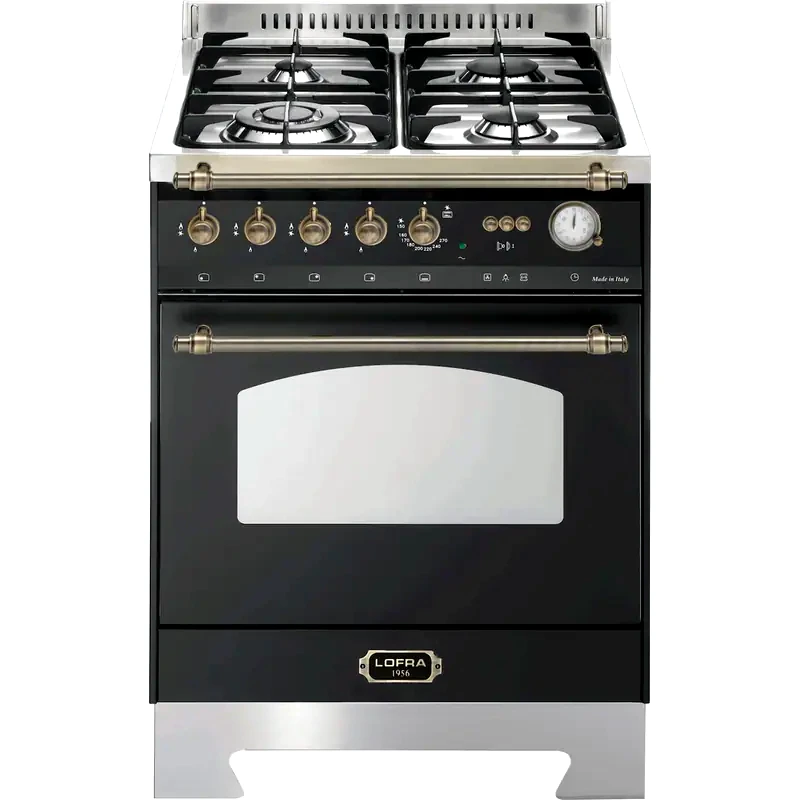 LOFRA LOFRA RNM66GVGT/CiBRONZE 62 Lt Μαύρο Κουζίνα Αερίου