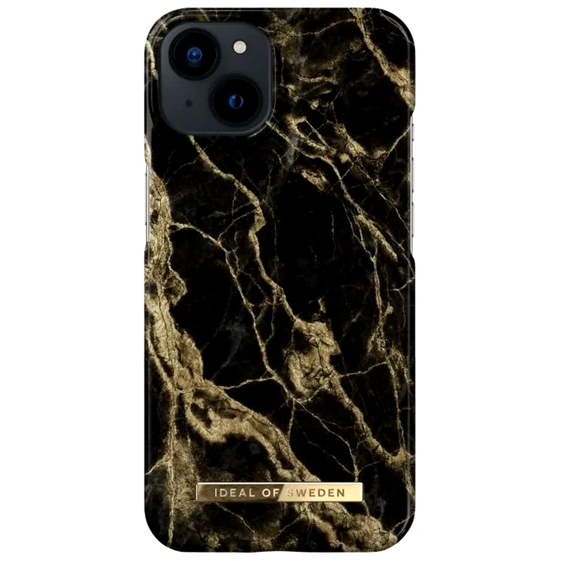 IDEAL OF SWEDEN Θήκη Apple iPhone 13 - IDEAL OF SWEDEN Fashion Case - Golden Smoke Marble