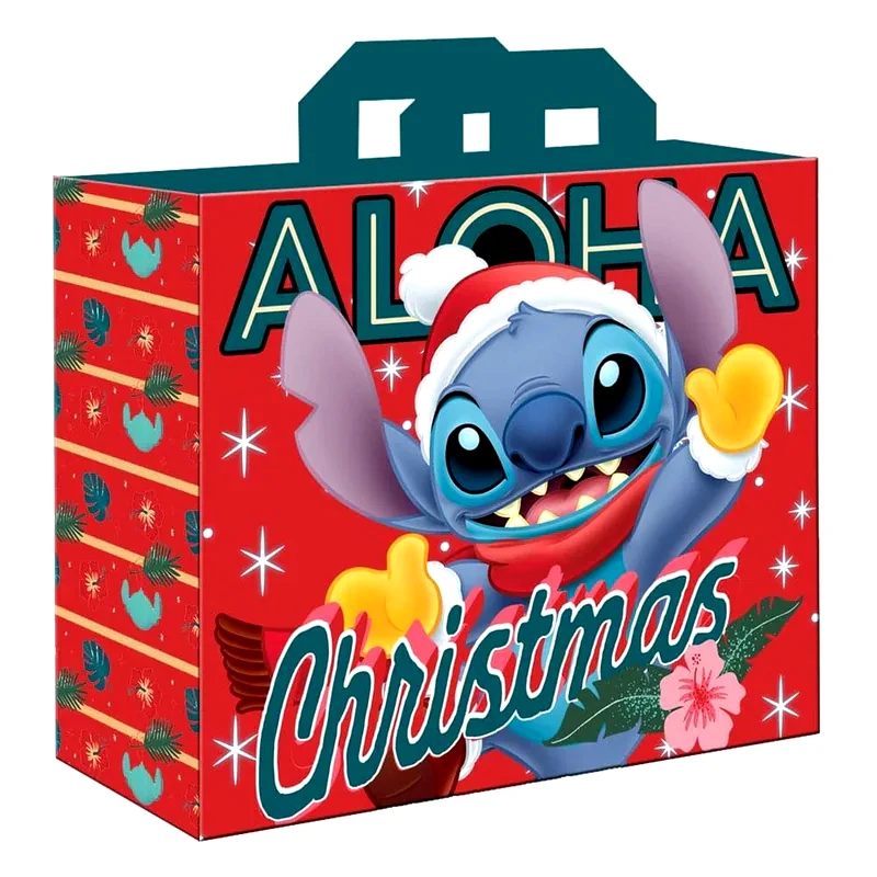 KONIX Τσάντα Πολλαπλών Χρήσεων Disney Lilo And Stitch Aloha Christmas - Πολύχρωμη