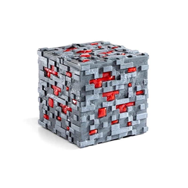 THE NOBLE COLLECTION The Noble Collection Minecraft Redstone Ore Illuminating Collector Replica