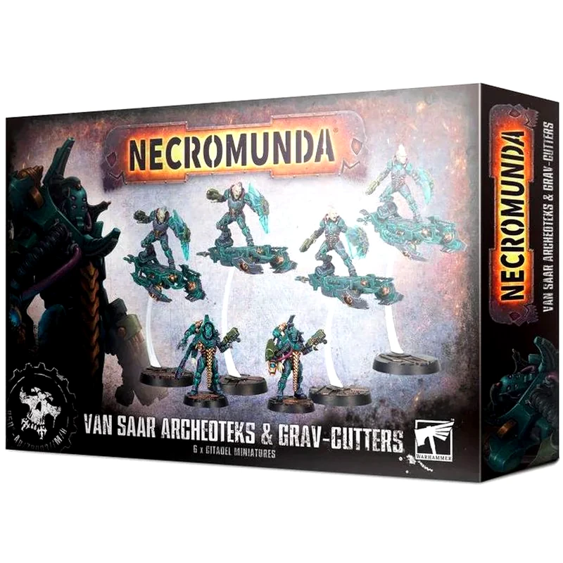GAMES WORKSHOP Van Saar Archeoteks And Sky-cutters Necromunda GAMES WORKSHOP