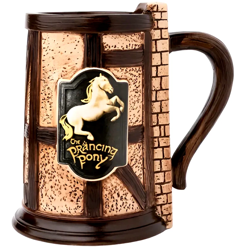 ERIK Κούπα 3D Erik The Lord Of The Rings The Prancing Pony Πορσελάνη 750 ml - Καφέ