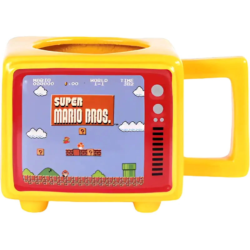 PYRAMID Κούπα Pyramid Super Mario Bros Like A Boss Κεραμική 500 ml - Κίτρινη