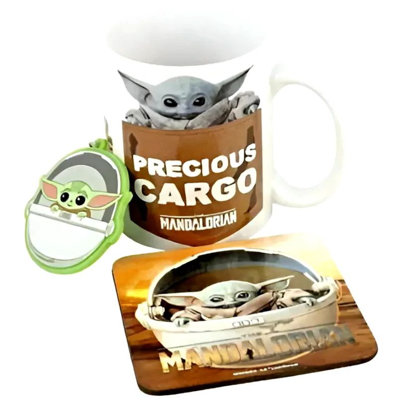 PYRAMID Κούπα Pyramid The Mandalorian The Child Κεραμική 300 ml - Λευκή/Καφέ