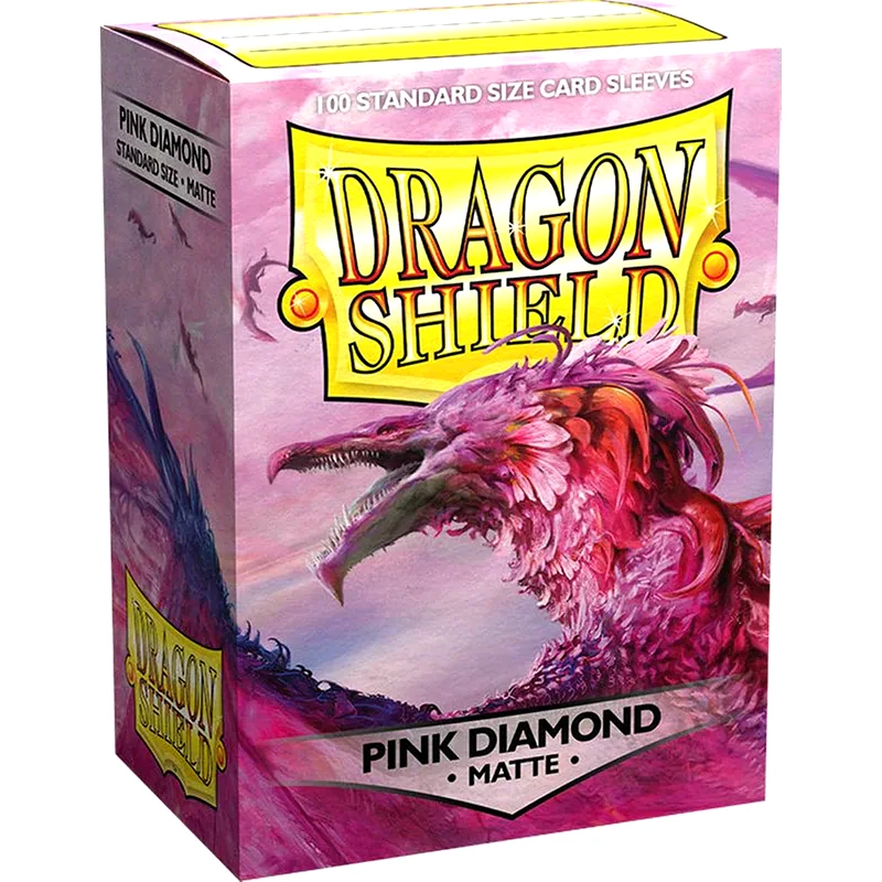 DRAGON SHIELD Dragon Shield Standard Matte Sleeves Pink Diamond 100 Τμχ
