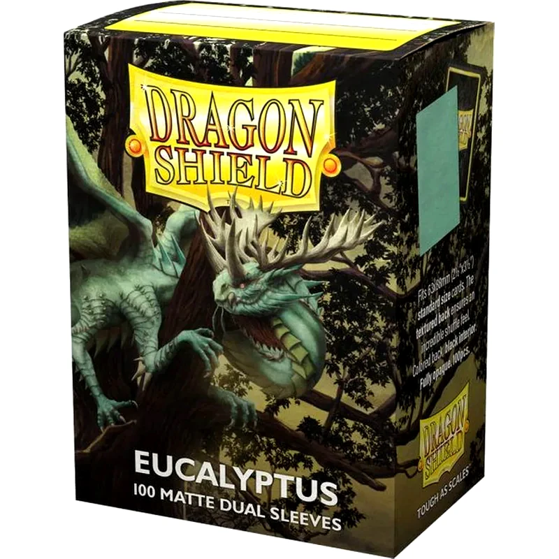 DRAGON SHIELD Dragon Shield Dual Matte Sleeves Eucalyptus Lehel 100 Τμχ