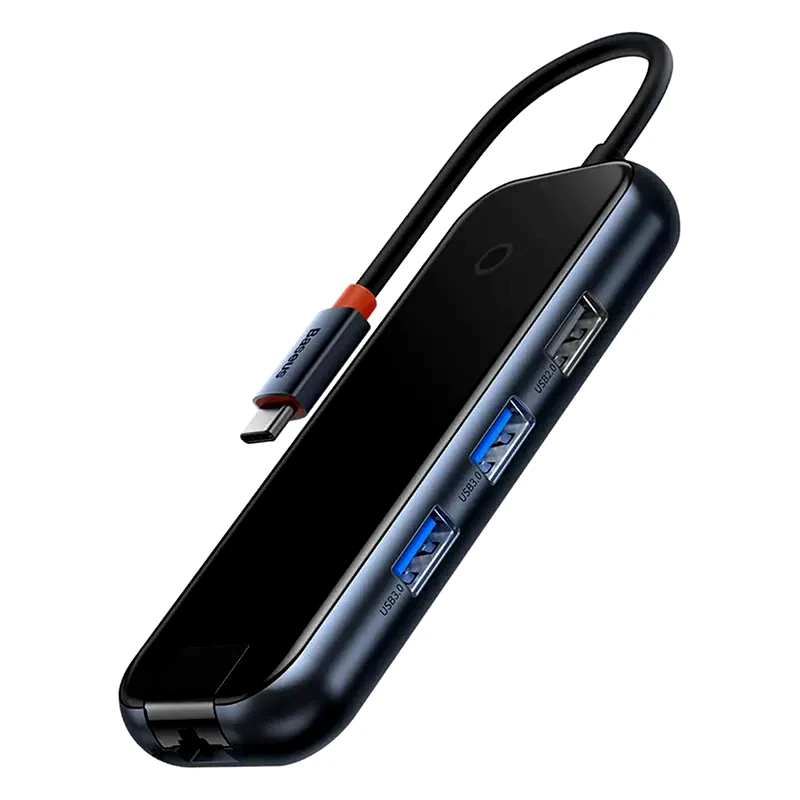BASEUS Baseus AcmeJoy USB Hub Adapter 5 σε 1 συμβατό με USB-C (WKJZ010113)