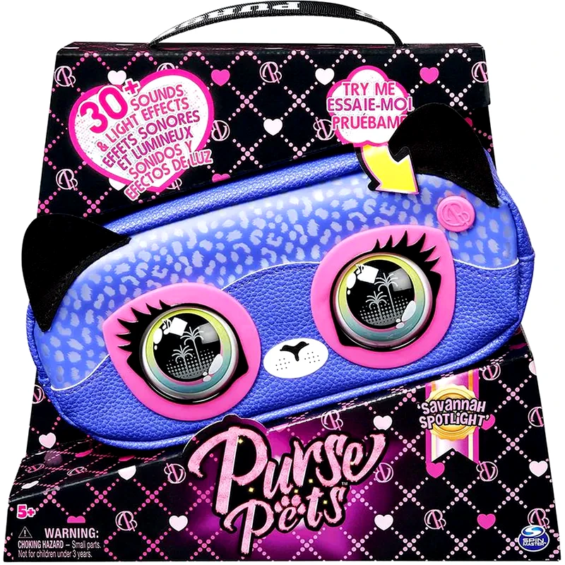 Φιγούρα Δράσης Spin Master Purse Pets: Cheetah Savannah Spotlight φωτογραφία