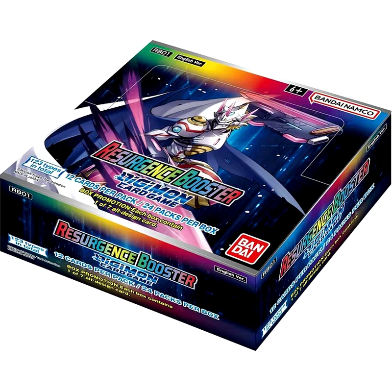 Digimon Card Game RB-01 Resurgence Booster Box (24 Packs) φωτογραφία