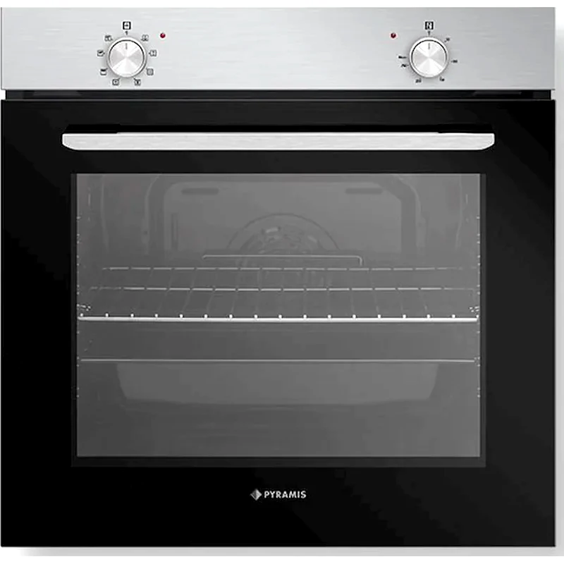 PYRAMIS PYRAMIS PO78010008SIX 78 Lt Inox Εντοιχιζόμενος Φούρνος Άνω Πάγκου