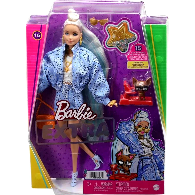 MATTEL Κούκλα Barbie Extra Blonde Bandana (HHN08)