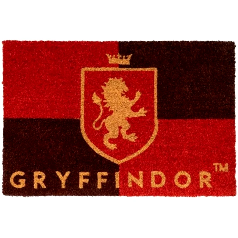 ERIK Πατάκι Εισόδου Erik Harry Potter Gryffindor 40x60 cm - Μαύρο/Κόκκινο