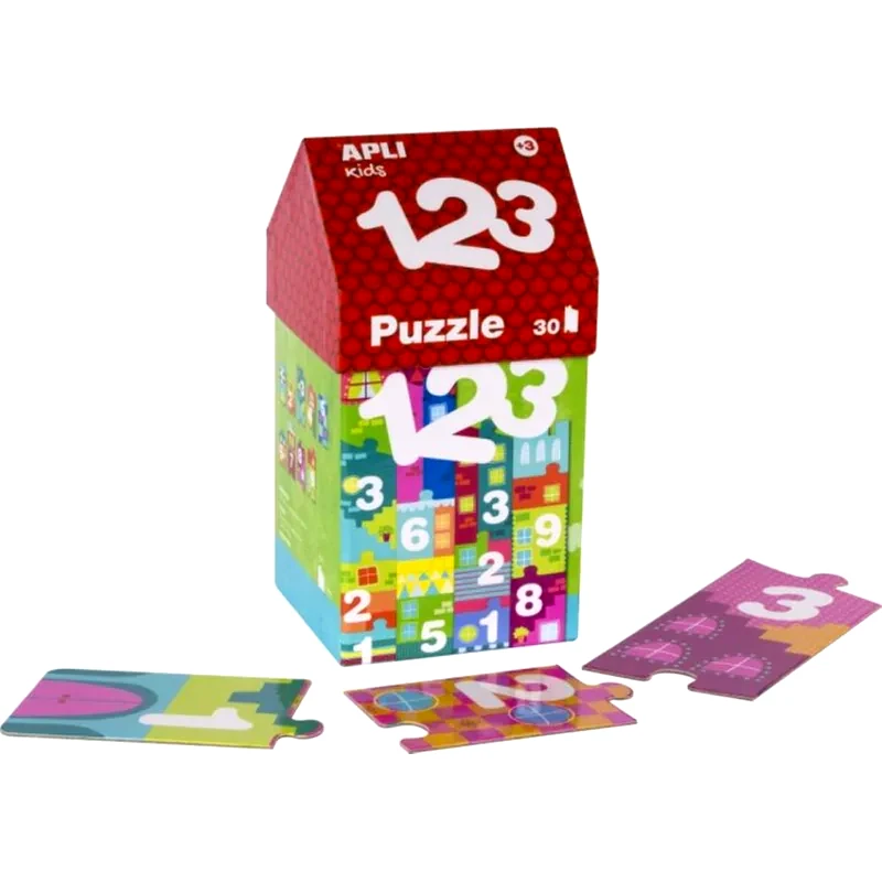 APLI KIDS Παιδικό Παζλ Apli Kids Οι Αριθμοί (30 Κομμάτια)