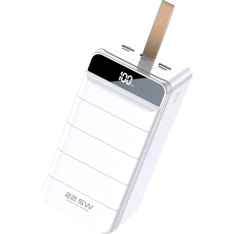 WK Powerbank WK 80000mAh 22.5W - Λευκό