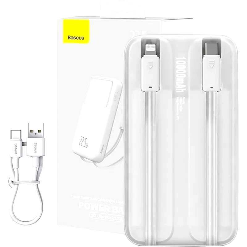 BASEUS Powerbank Baseus 10000mAh 22.5W - Λευκό