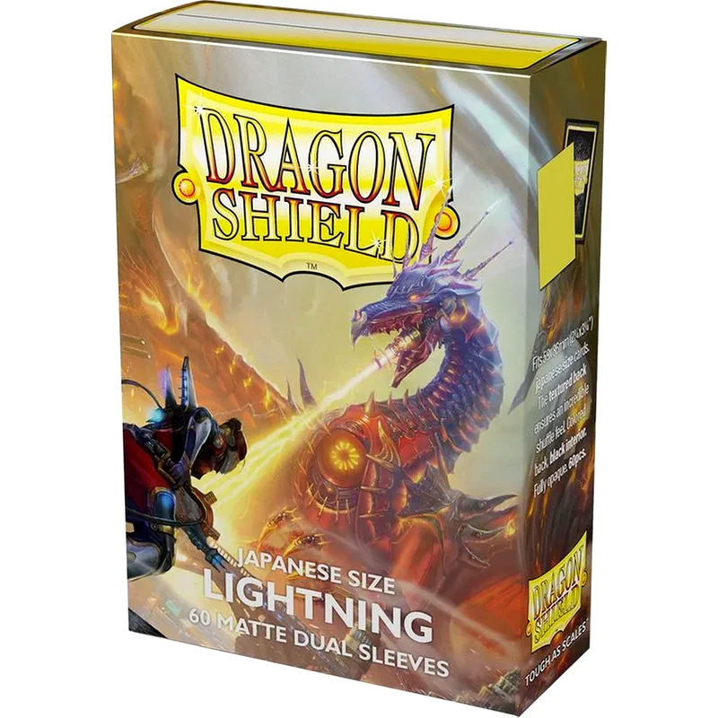 DRAGON SHIELD Dragon Shield Japanese Dual Matte Sleeves Lightning Ailia 60 Τμχ