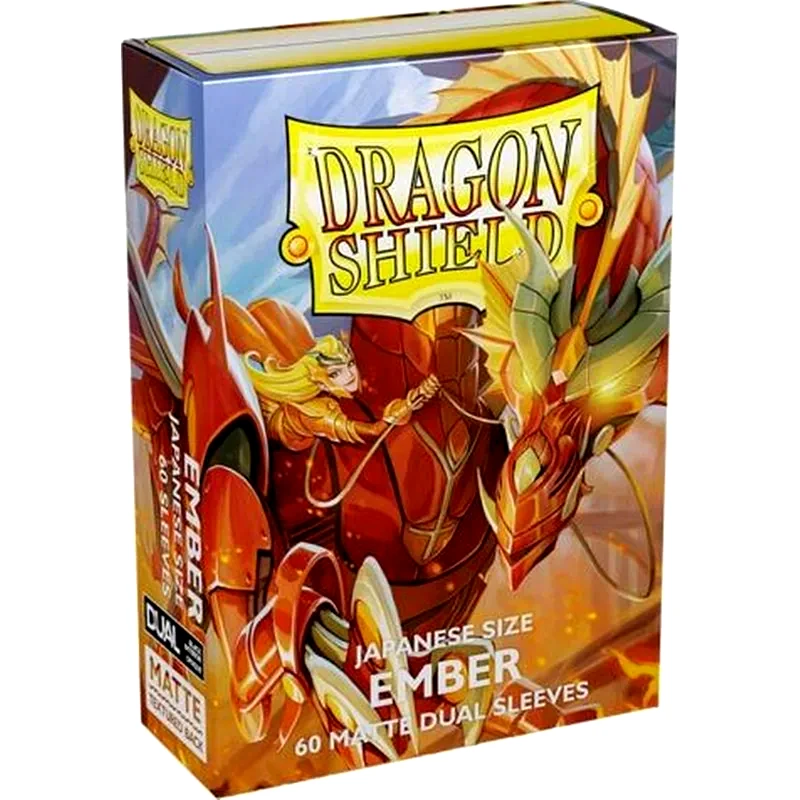 DRAGON SHIELD Dragon Shield Japanese Matte Dual Sleeves Ember 60 Τμχ