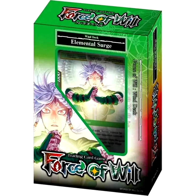 BUSHIROAD Force Of Will Tcg Elemental Surge - Wind Deck