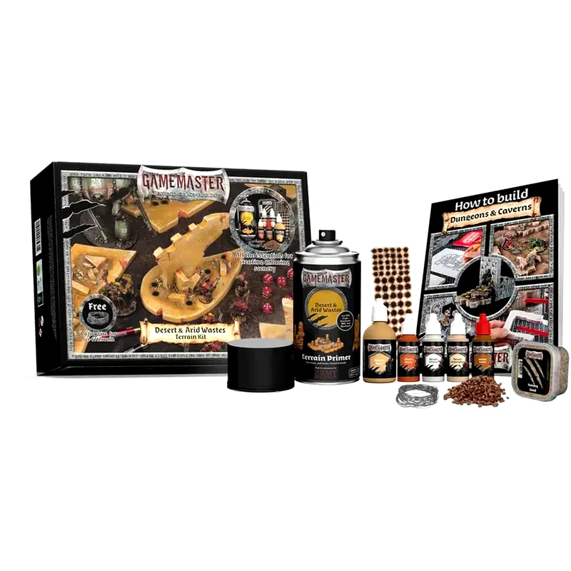 THE ARMY PAINTER The Army Painter - Gamemaster: Desert Και Arid Wastes Terrain Kit