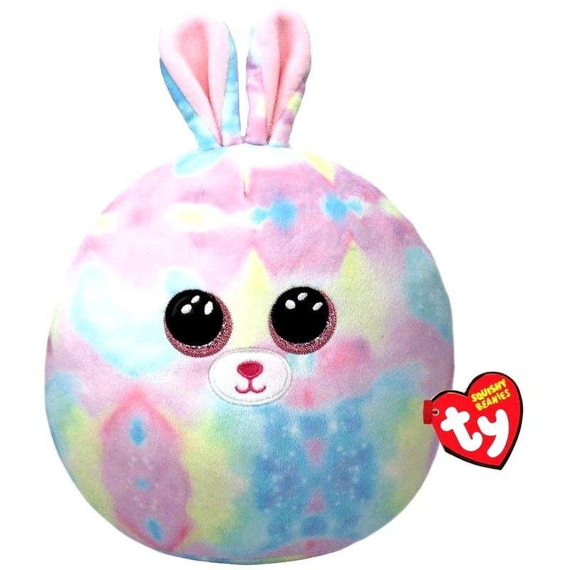 TY Λούτρινο TY Squishy Beanies Floppy Λαγουδάκι Πολύχρωμο (26cm) 1607-39273