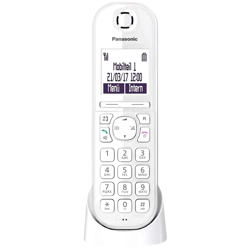 PANASONIC Ασύρματο Τηλέφωνο IP Panasonic KX-TGQ200GW - White