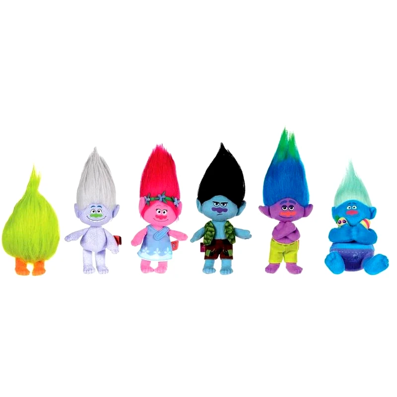PLAY BY PLAY Λούτρινο PLAY BY PLAY Trolls (15cm) - Τυχαία Επιλογή Σχεδίου