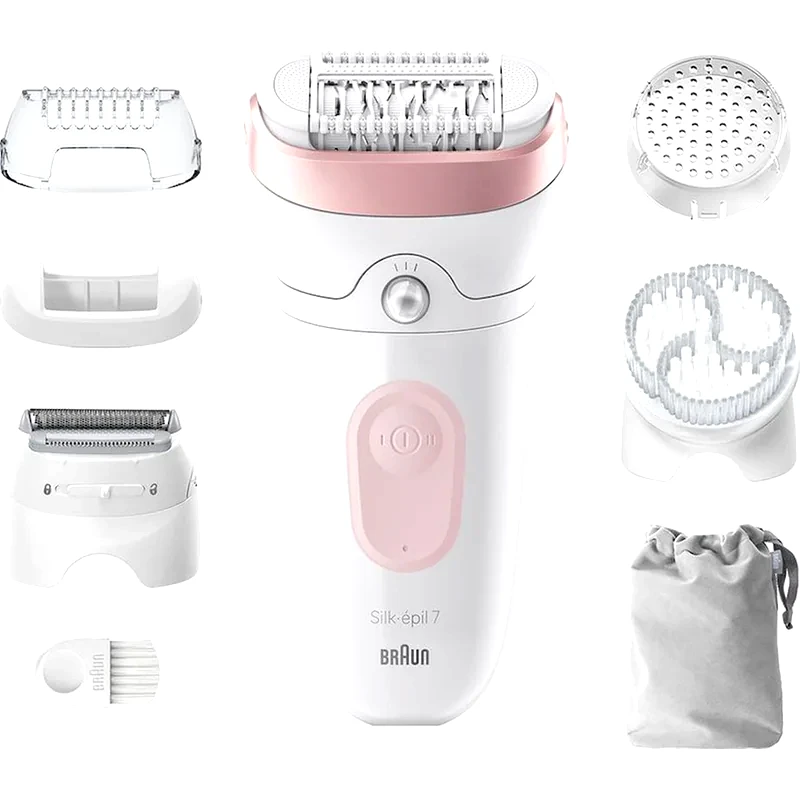 BRAUN Αποτριχωτική Μηχανή BRAUN Silk-épil 7 7-060 για Υγρή Στεγνή Χρήση