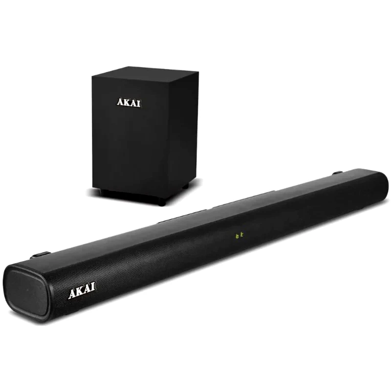 AKAI Akai Soundbar ASB-20CSW 2.1 80W - Μαύρο