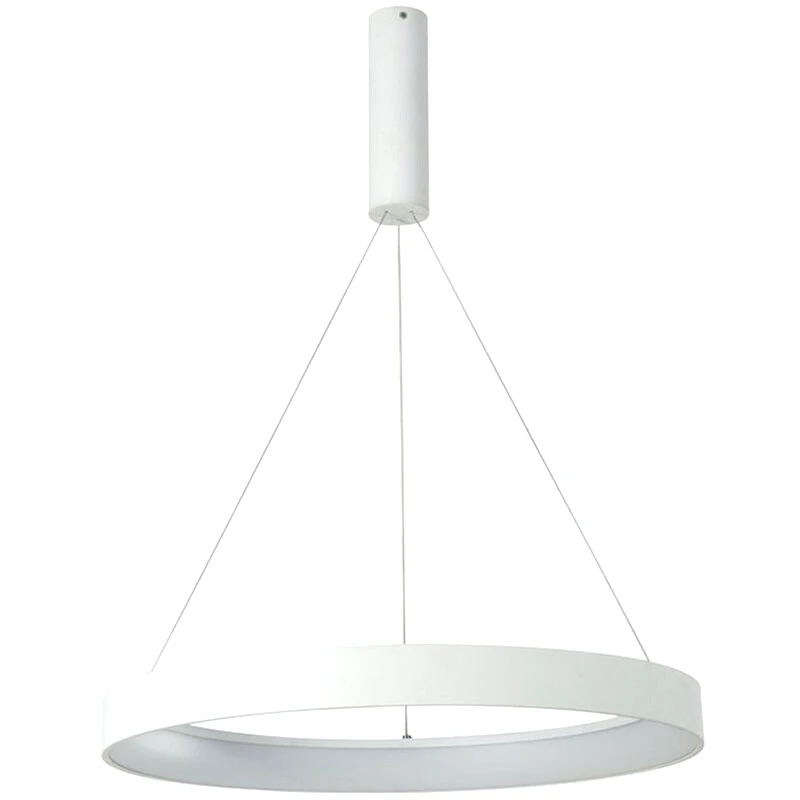 HOMELIGHTING Φωτιστικό Οροφής Led Dimmable Smart Wifi Homelighting Amaya 77-8141 από Αλουμίνιο - Λευκό