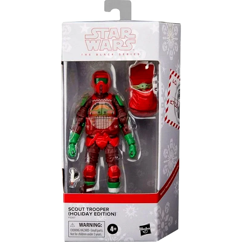 HASBRO Φιγούρα Δράσης Hasbro Star Wars: Black Series - Scout Trooper (Holiday) (15cm)