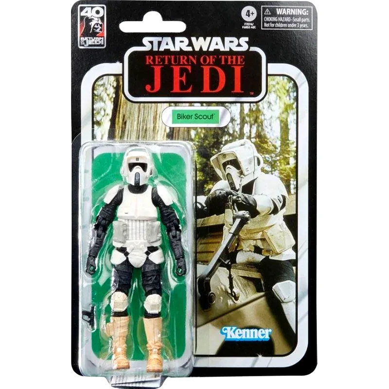 HASBRO Φιγούρα Δράσης Hasbro Star Wars: Black Series - Biker Scout (40th Anniversary) (15cm)