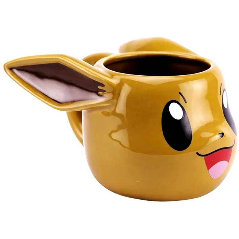 STOR Κούπα 3D Stor Pokemon Eevee Κεραμική 414 ml - Καφέ