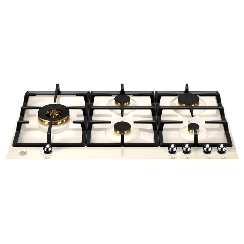 BERTAZZONI BERTAZZONI P905LHERAX 90 cm Μπεζ Εστία Αερίου Αυτόνομη