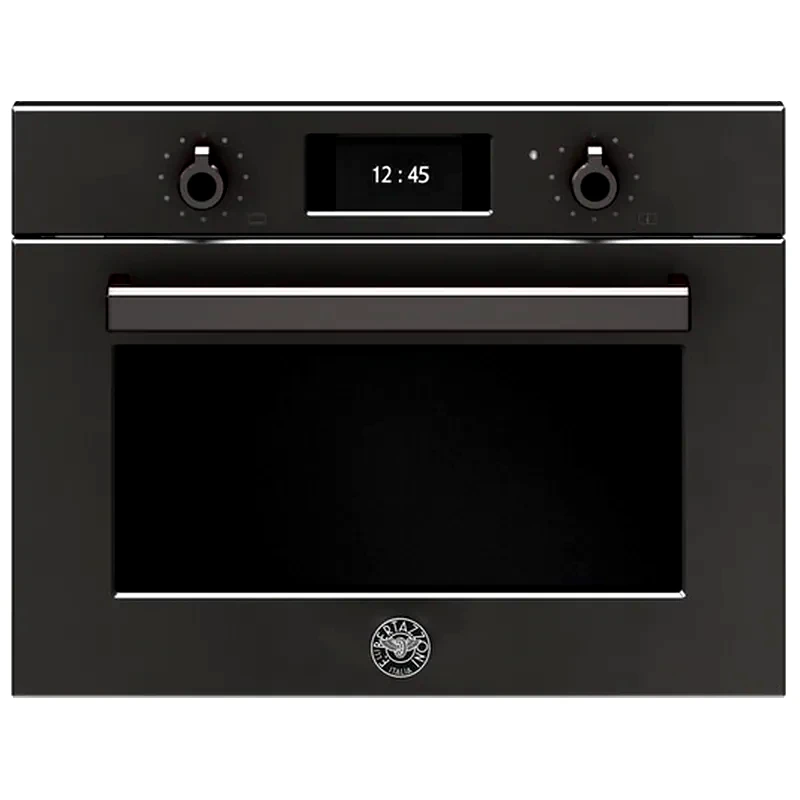 BERTAZZONI BERTAZZONI F457PROMWTN με Grill 38 Lt Μαύρο Εντοιχιζόμενος Φούρνος Μικροκυμάτων