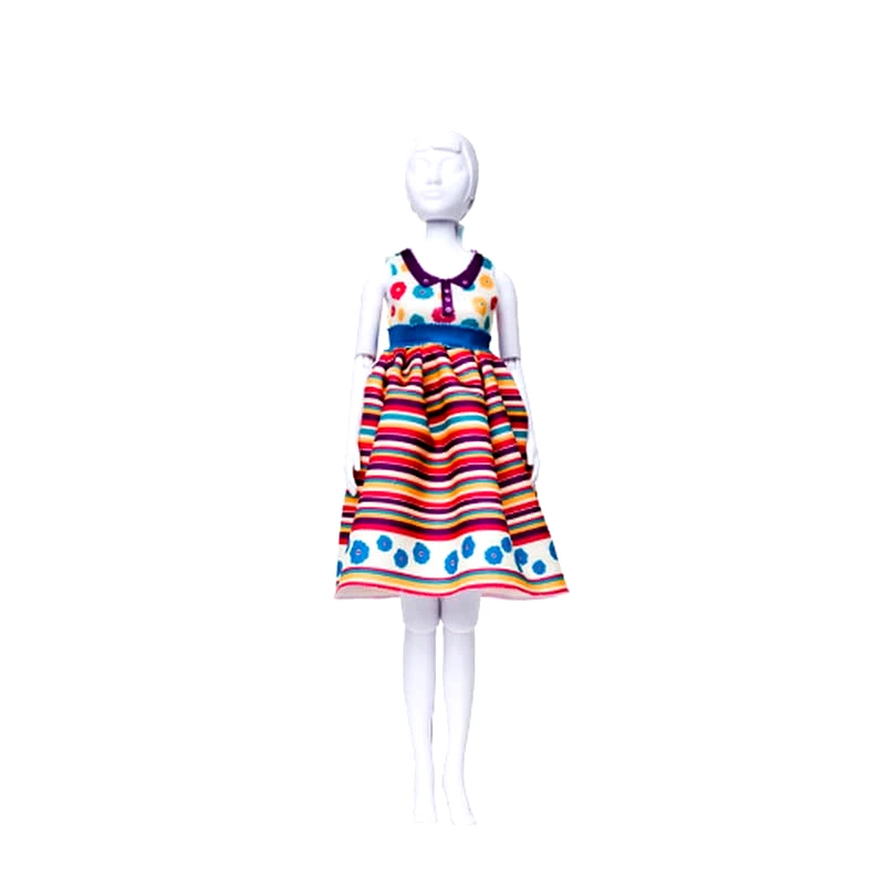 ROOS PRODUCTIONS Πατρόν Audrey Stripes Και Flowers - Επίπεδο Δυσκολίας 4