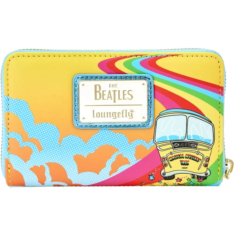 LOUNGEFLY Πορτοφόλι Loungefly - The Beatles - Magical Mystery Tour Bus Zip Around Wallet (TBLWA0008)