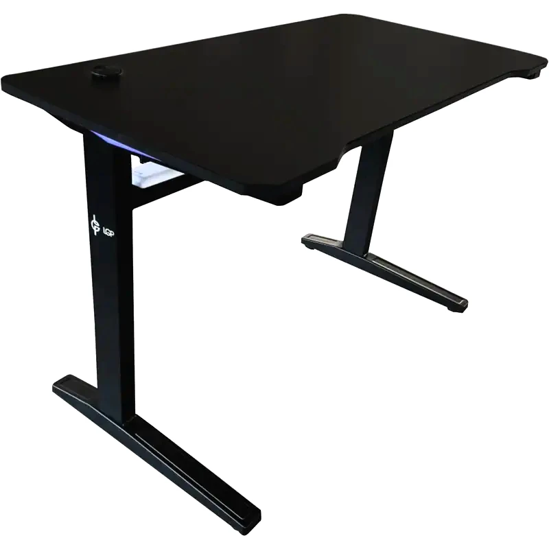 LGP Γραφείο Gaming LGP από MDF 120x60cm - Μαύρο