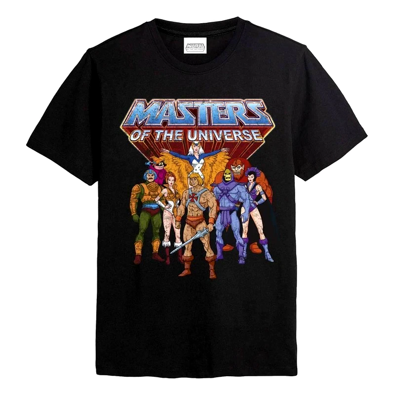 PCMERCH T-shirt Masters Of The Universe Classic Characters - Μαύρο