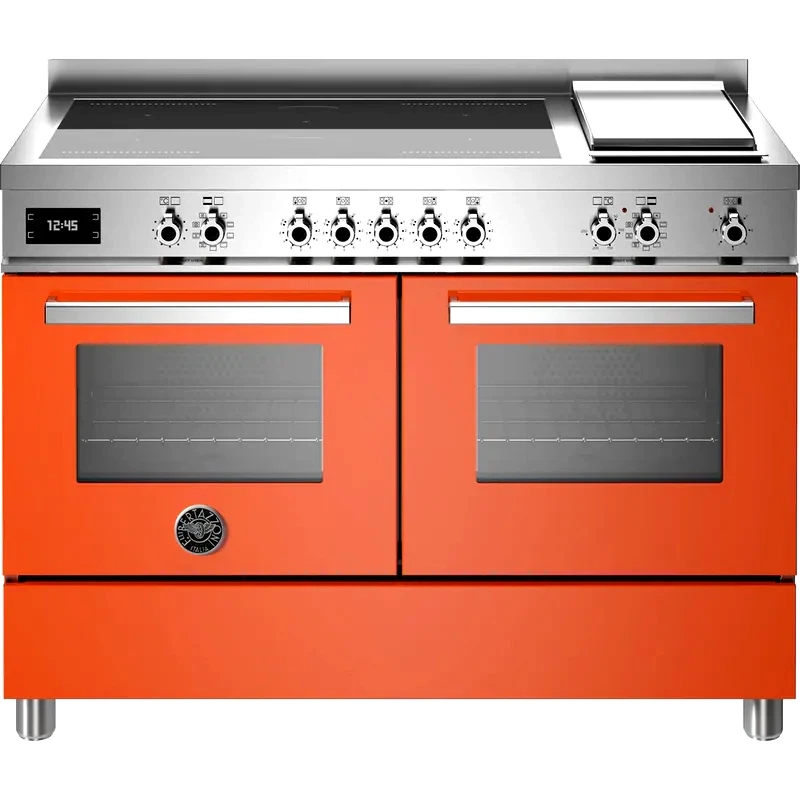 BERTAZZONI BERTAZZONI PRO125I2EART 58 / 58 Lt Πορτοκαλί Επαγωγική Ηλεκτρική Κουζίνα