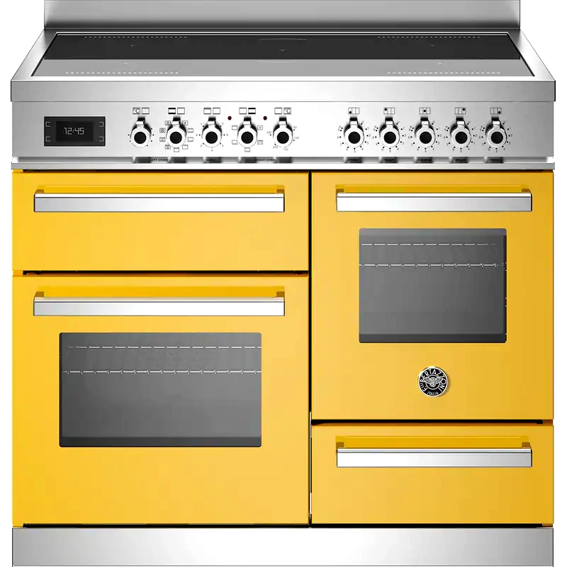 BERTAZZONI BERTAZZONI PRO105I3EGIT 58 / 46 / 17 Lt Κίτρινο Επαγωγική Ηλεκτρική Κουζίνα