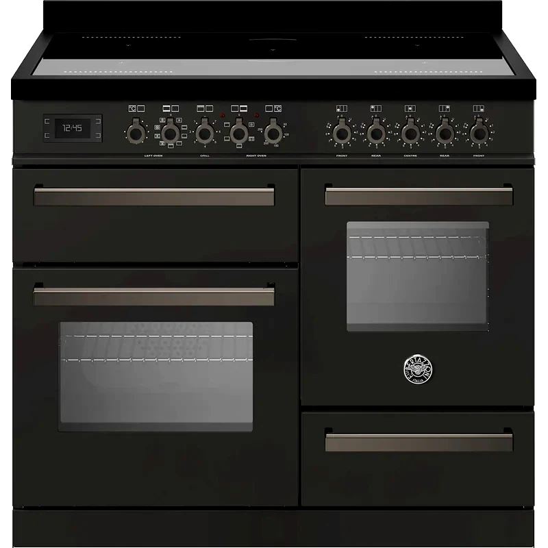 BERTAZZONI BERTAZZONI PRO105I3ECAT 58 / 46 / 17 Lt Ανθρακί Επαγωγική Ηλεκτρική Κουζίνα
