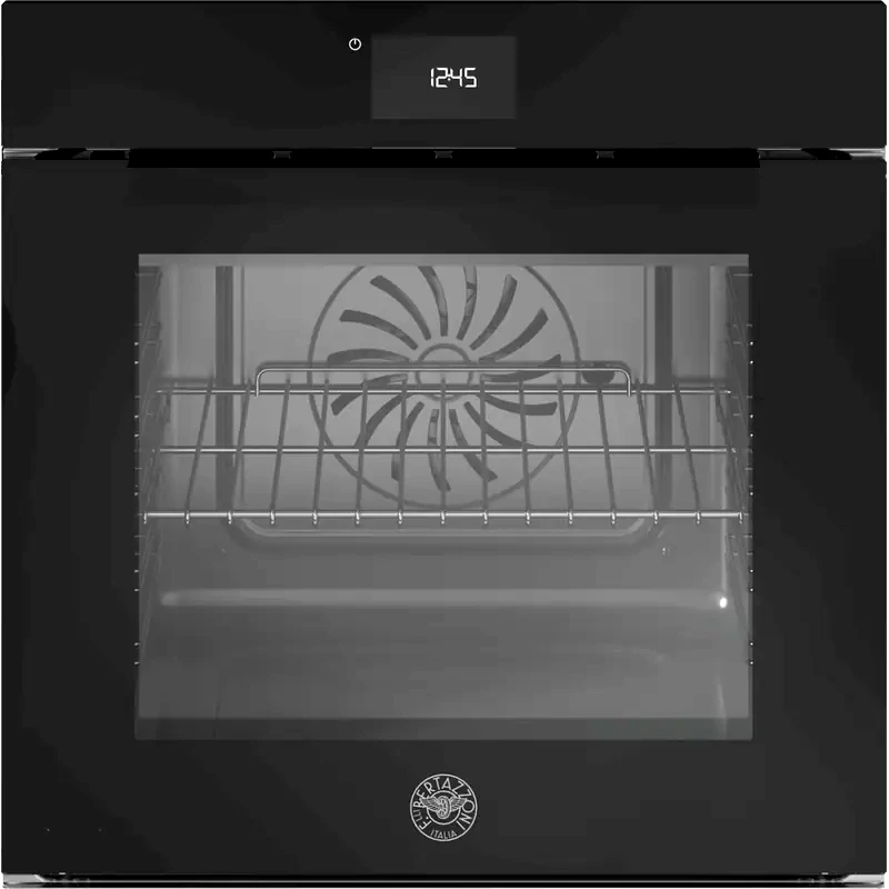 BERTAZZONI BERTAZZONI FMOD6115VLB2 76 Lt Μαύρο Εντοιχιζόμενος Φούρνος Άνω Πάγκου