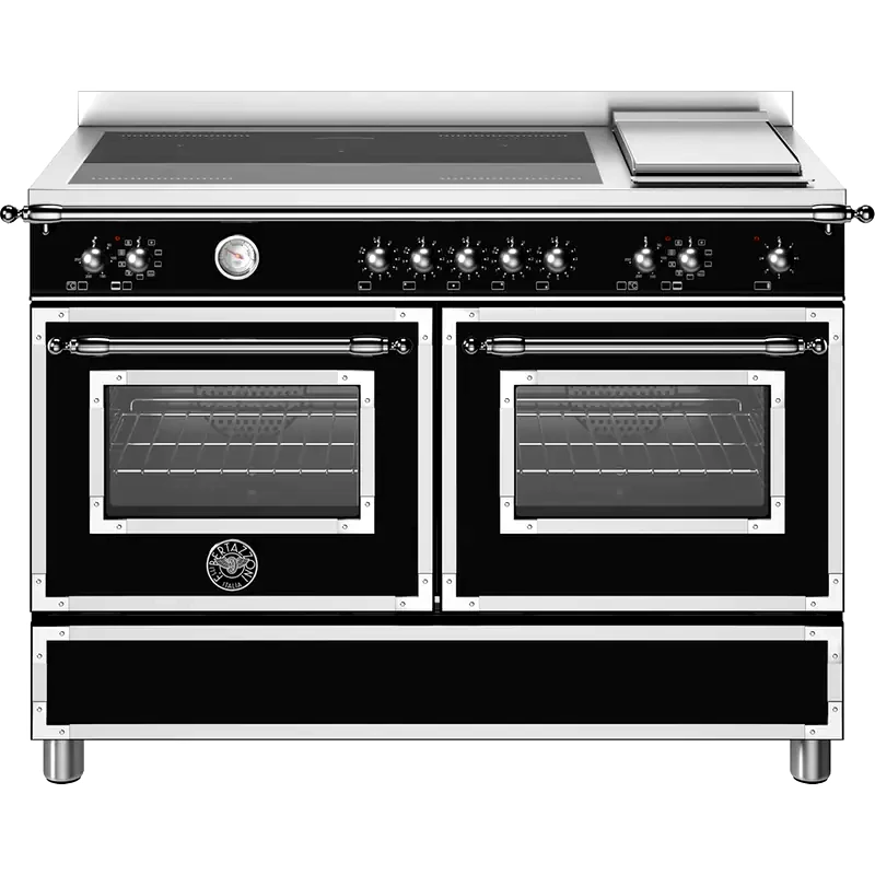 BERTAZZONI BERTAZZONI HER125I2ENET 58 / 58 Lt Μαύρο Επαγωγική Ηλεκτρική Κουζίνα