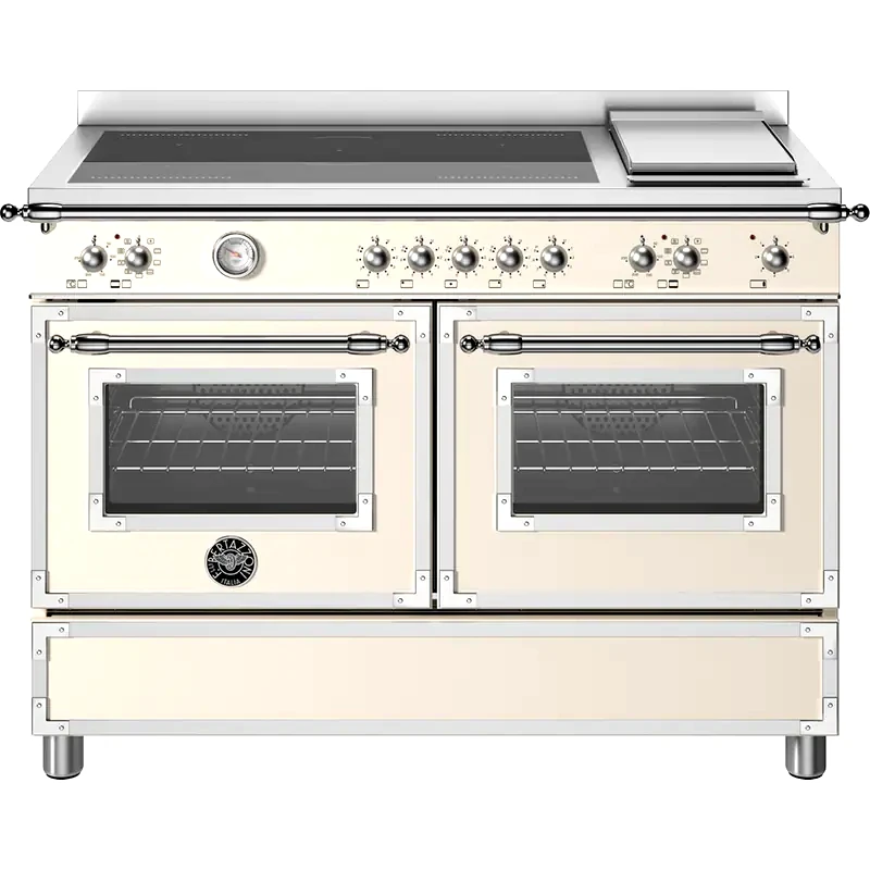BERTAZZONI BERTAZZONI HER125I2EAVT 58 / 58 Lt Μπεζ Επαγωγική Ηλεκτρική Κουζίνα